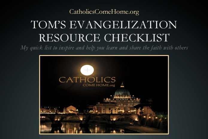 Toms Evangelization Resource Checklist